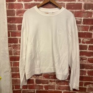 Cherokee woman’s  Cream Crewneck Sweater